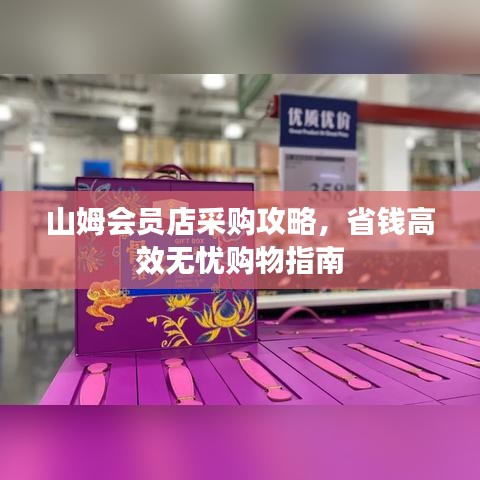 山姆会员店采购攻略，省钱高效无忧购物指南