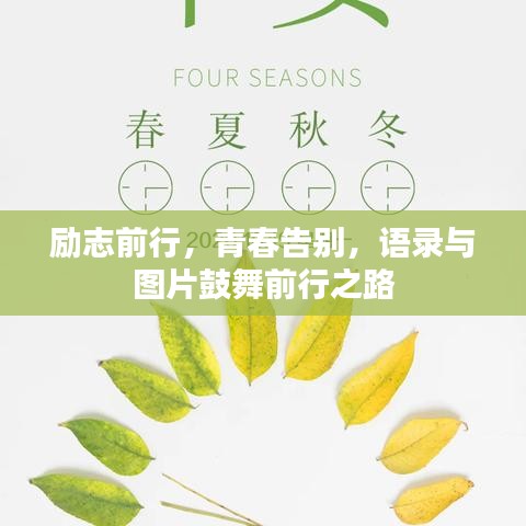 励志前行，青春告别，语录与图片鼓舞前行之路
