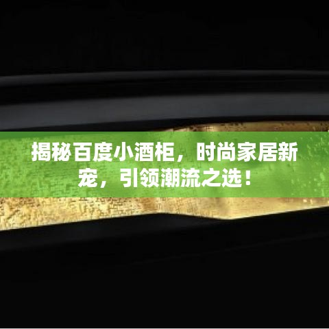 揭秘百度小酒柜，时尚家居新宠，引领潮流之选！