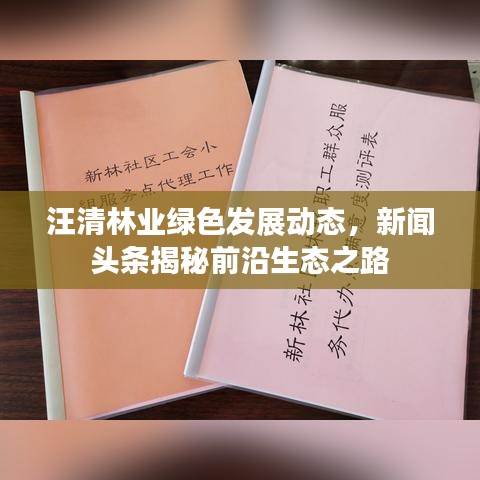 汪清林业绿色发展动态，新闻头条揭秘前沿生态之路